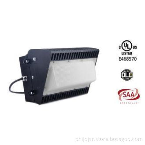100Watt Led Wall Pack Lights With Cree Leds , Meanwell Driv